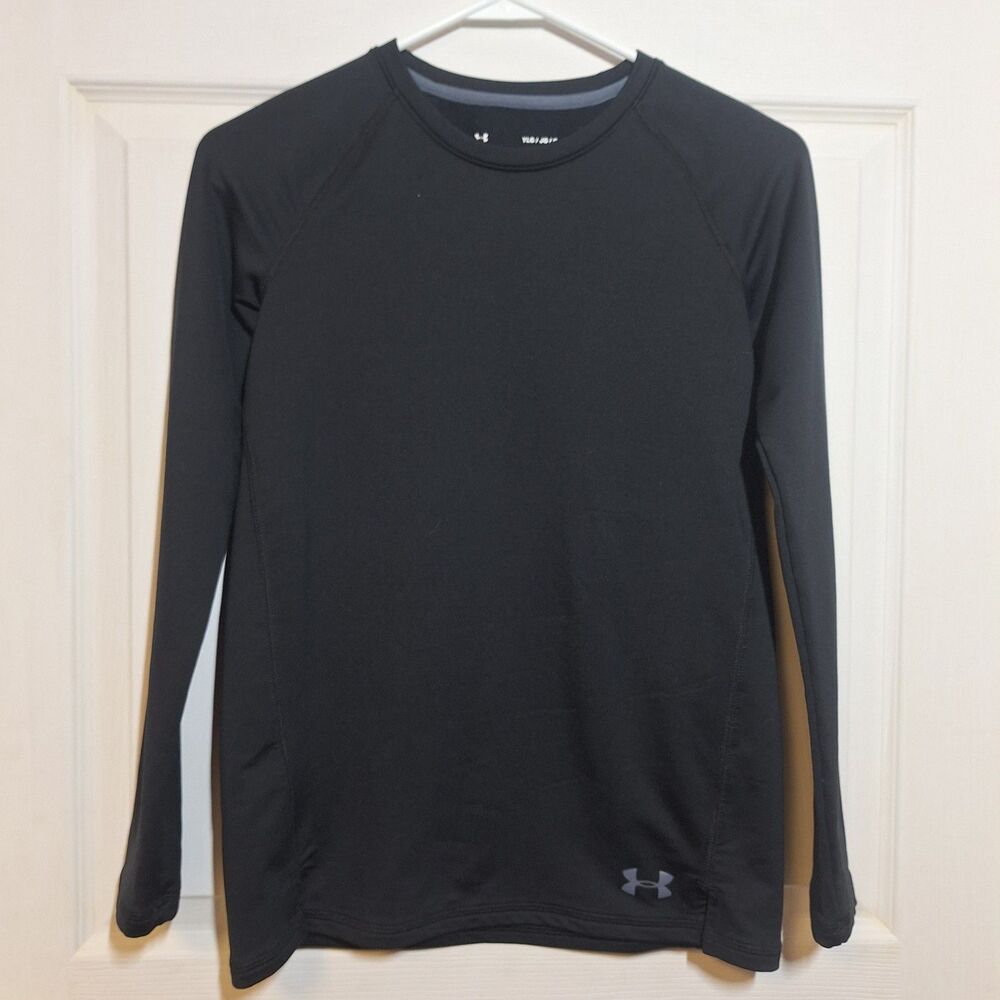 Under Armour Black ColdGear Long Sleeved Compression Base Layer Outdoor Size L